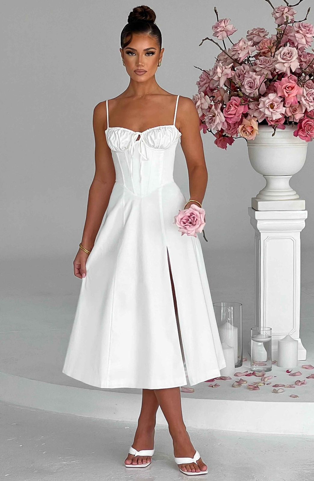 Angel Lace Corset Dress