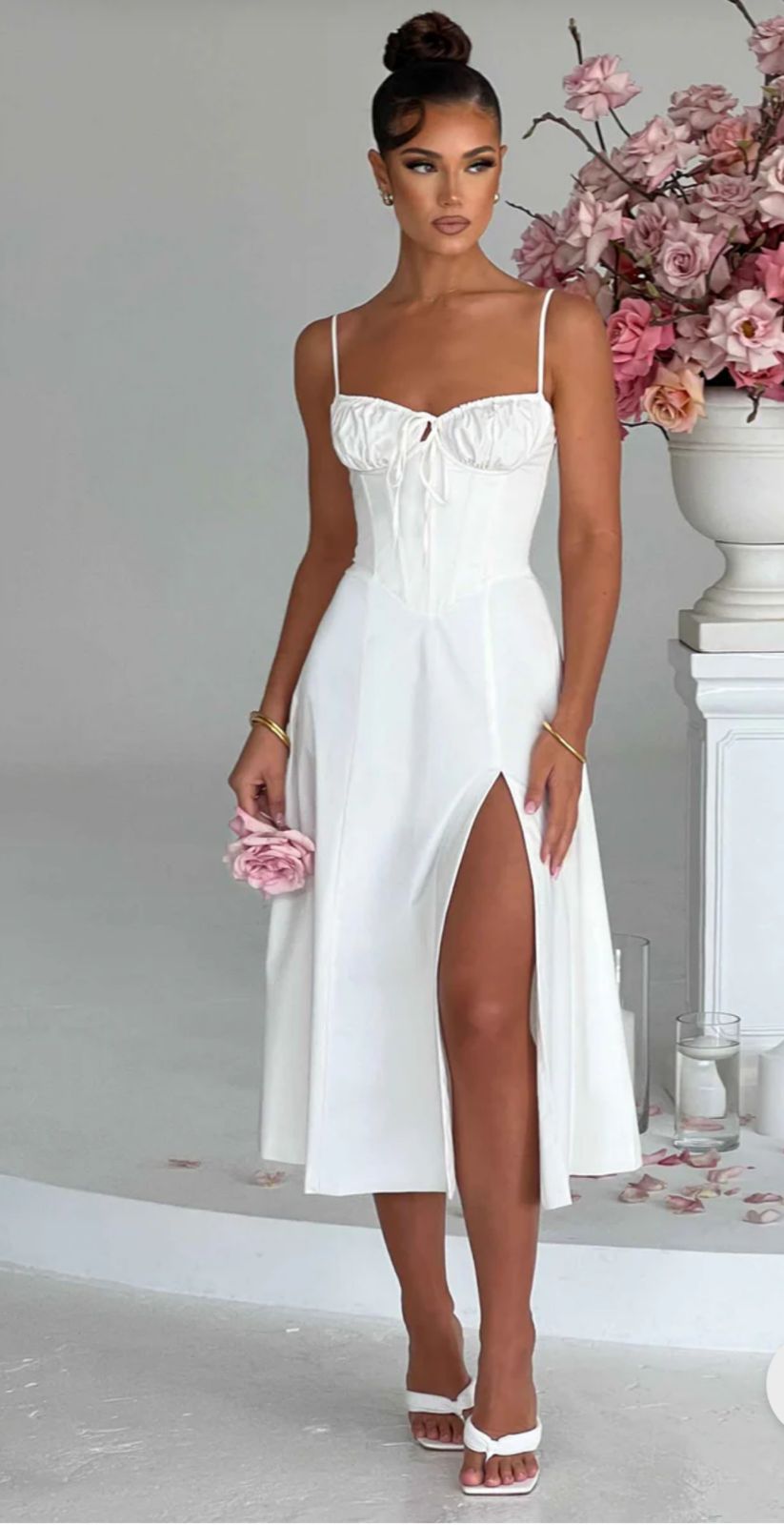 Angel Lace Corset Dress