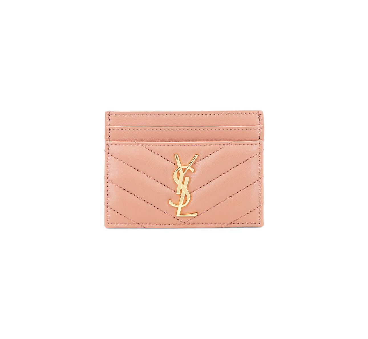 YSL Monogram Quilted Card Holder