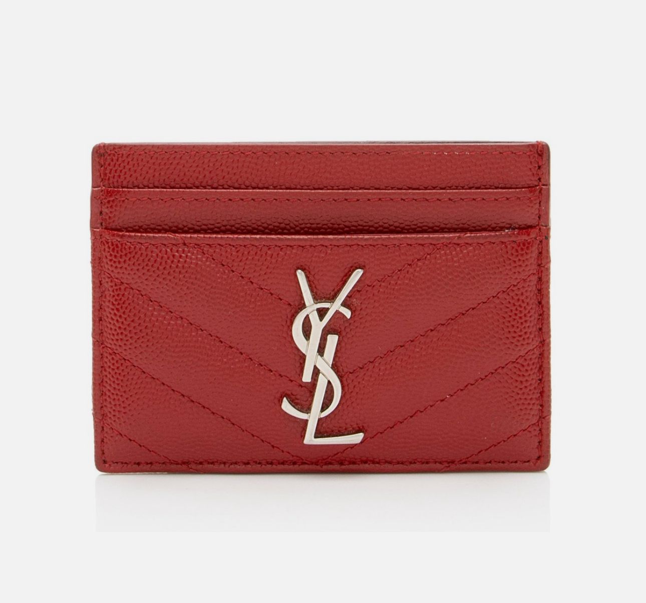 YSL Monogram Quilted Card Holder
