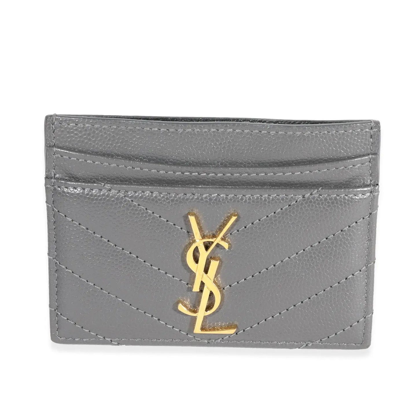 YSL Monogram Quilted Card Holder