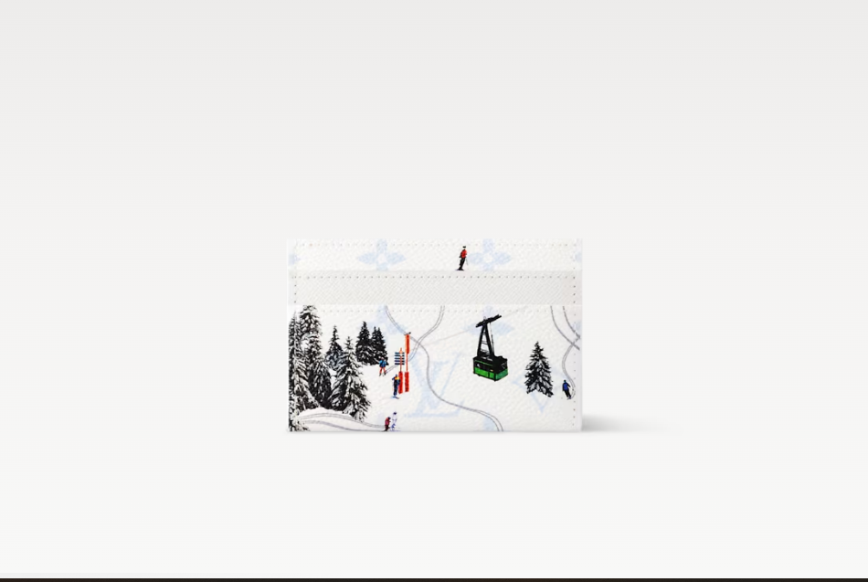 LV Double Card Holder