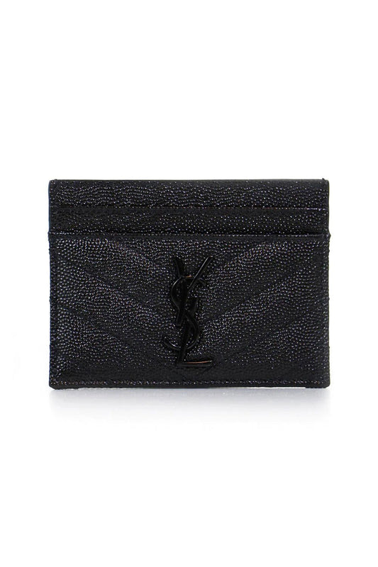 YSL Monogram Quilted Card Holder